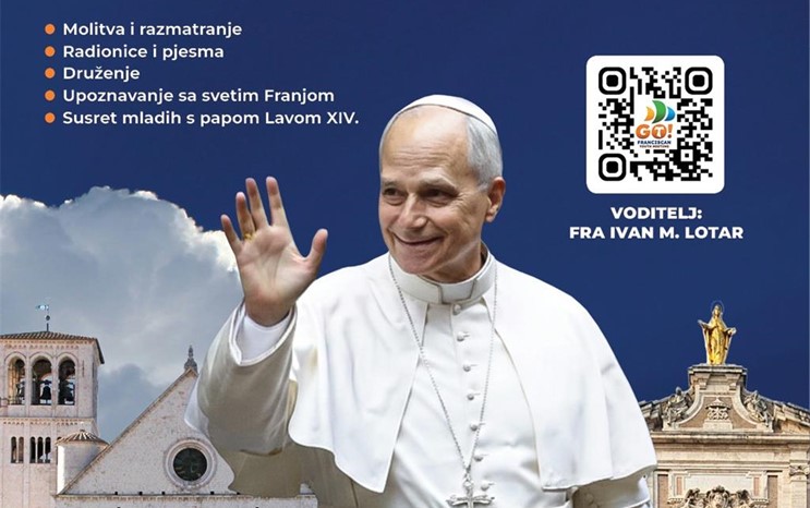 Hodočašće mladih u Asiz na susret s papom Lavom "Go Assisi" 2026.